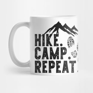 Hike. Camp. Repeat. Mug